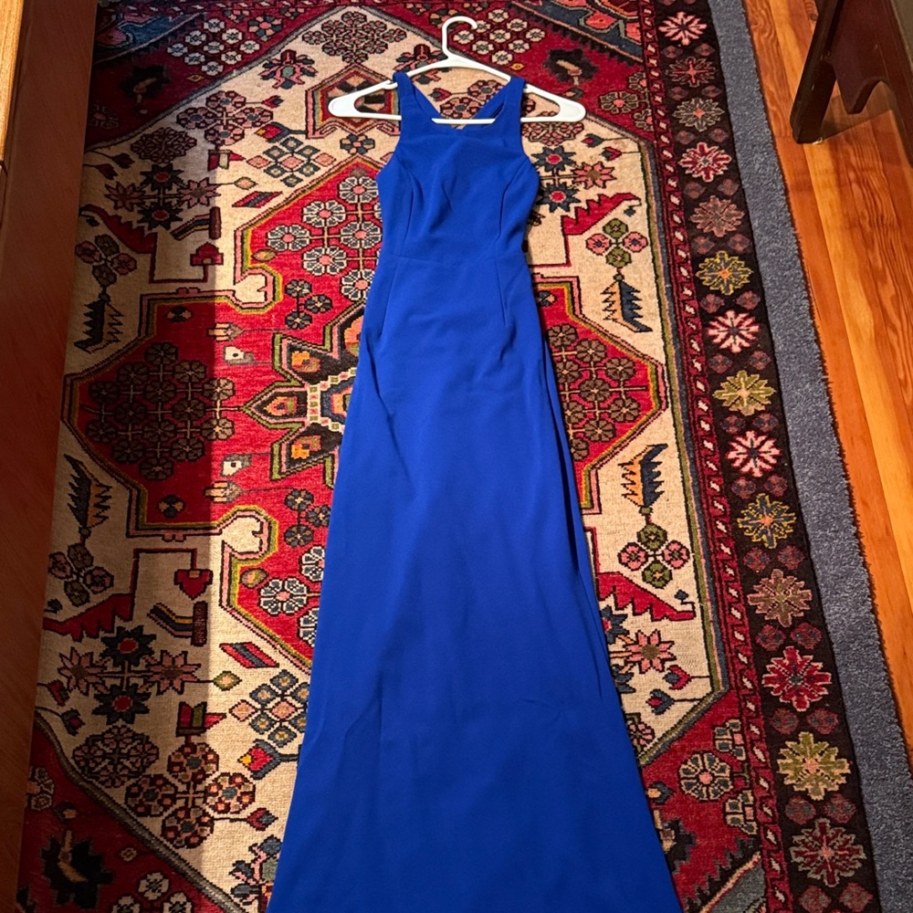 Lulu's Royal Blue Maxi Dress